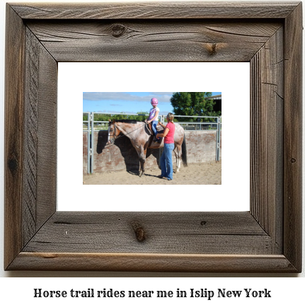 horse trail rides near me in Islip, New York